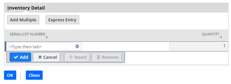 Clearing inventory detail from copied NetSuite Sales Order